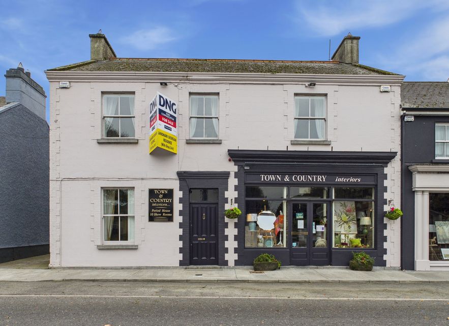 The exterior of Main Street, Athleague, Co Roscommon